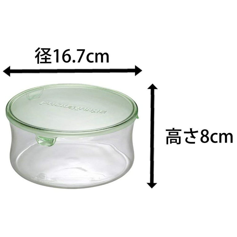 iwaki Heat Resistant Glass Food Container Round - Globalkitchen Japan