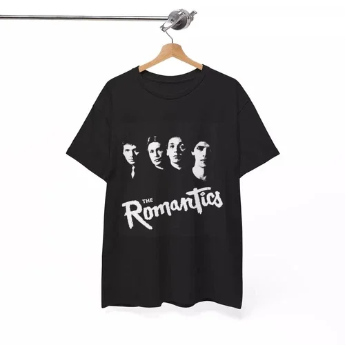 The Romantics Tshirt Retro Band Merch Vintage Unisex Heavy Cotton Tee