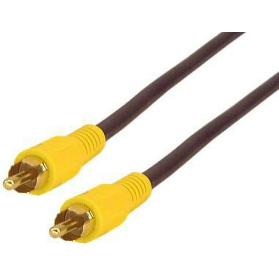 IEC M7361 RCA to RCA Video Cable with Gold Connectors 6'