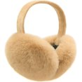 thumbnail image 1 of LinYooLi Cache-Oreilles d'Hiver en Fausse Fourrure Chauds Mignons Pliables pour Femmes Filles, 1 of 6