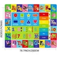 thumbnail image 3 of AKASISRUG Kids ABC Educational Area Rug, Alphabet Animal Soft Non-Slip Kids Carpet 78.7X59 INCH, 3 of 9