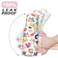 thumbnail image 6 of 40oz Fashion Leopard Pattern Stainless Steel Flip Straw Tumbler Spill Proof Travel Cup Double Wall Vacuum Insulated Coffee Mug with Top Handle, 6 of 6