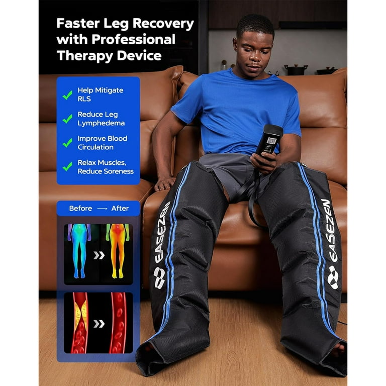 EaseZen Leg Massager Air Compression Leg Relaxation System, Calf