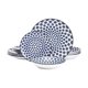 thumbnail image 1 of Pfaltzgraff Blooming Delight Floral - Juego De Vajilla (12 Piezas, Platos Y Cuencos), Color Azul Y Blanco, 1 of 5