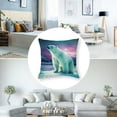 thumbnail image 5 of Polar Bear Throw Pillow Covers for Kids Teens,Galaxy Starry Sky Pillow Covers ,Cute White Bear Cushion Covers,Safari Animal Decorative Pillow Covers for Bedroom, 5 of 7