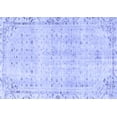 thumbnail image 1 of Ahgly Company Machine Washable Indoor Rectangle Persian Blue Traditional Area Rugs, 7' x 10', 1 of 4