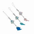 thumbnail image 2 of Jellyfish Charm Keychain Dolphin Pendant Keyring Resin Beaded Key Chain Accessory Decorative Phone Dangle Ornament, 2 of 11