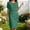 Green, variant on Women's Tiered Chiffon Midi Dress, Round Neck Short Sleeve Layered Sheath Dress, Wedding Guest & Party Dress, 4 Colors, Sizes S-XXL