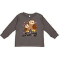 thumbnail image 3 of Inktastic My Great Aunt Loves Me- cute owl family Boys or Girls Long Sleeve Toddler T-Shirt, 3 of 5