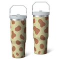 thumbnail image 2 of 1pc ox 30oz Tumbler with Straw & Handle - Insulated Stainless Steel Cup | Holiday Gift for Man Women (Christmas, Valentine's, Birthday), 2 of 7