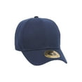 thumbnail image 3 of Adjustable Baseball Structured Cap Hat, Navy, 3 of 5