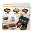 thumbnail image 4 of 2 Pack Air Fryer Mold for Ninja Double Stack XL Air Fryer SL400EU, Silicone Mold Accessories Airfryer Foodi Max - sh, 4 of 4