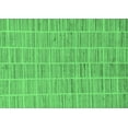 thumbnail image 1 of Ahgly Company Indoor Rectangle Checkered Emerald Green Modern Area Rugs, 2' x 4', 1 of 4