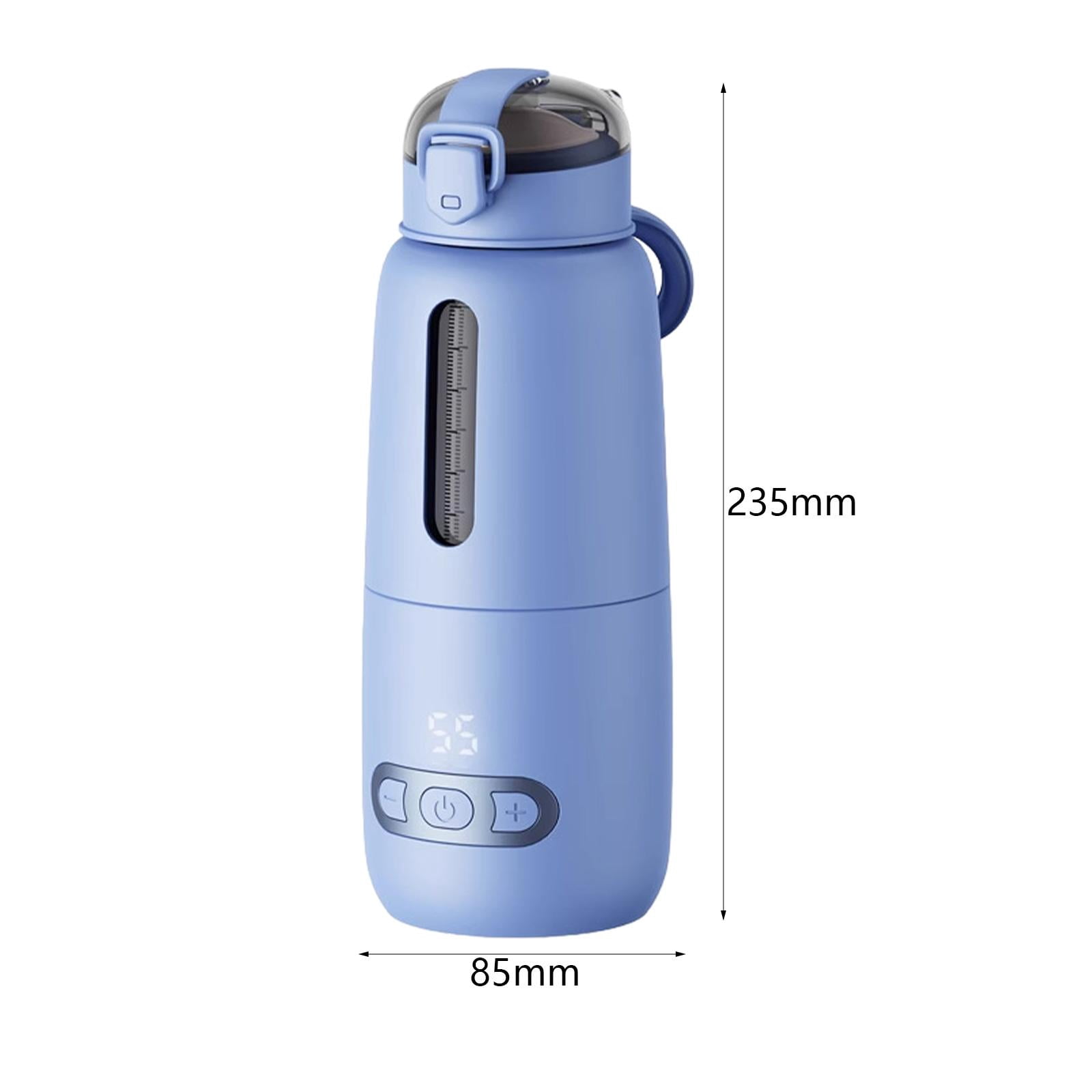 Baoblaze Portable Bottle Warmer Accurate Temperature Control Baby Milk Bottle Outdoors Ca blue 300ml