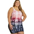 thumbnail image 5 of Sporti Plus Size Unitard Swimsuit, High Cut, Removable Cup, Athletic (Women's Plus), 5 of 10