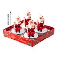 Christmas Candle Set With Elderly Tree And Snowman Candle Women Body
