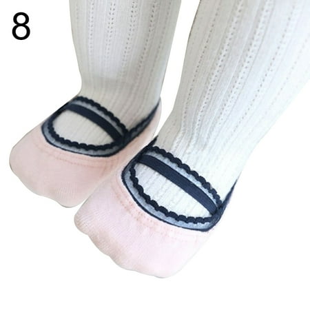 

harmtty Lace Socks Non-slip Ankle Strap Soft Cotton Boat Socks for Infant Baby Girl Summer