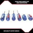 thumbnail image 6 of Hyper Tough 6-Piece Phillip and Slotted Screwdriver Set with Acetate Handle, 935G6C, 6 of 11