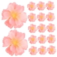 thumbnail image 5 of FUEENIRVA 100Pcs Artificial Orange Flower Heads Plum Blossom Faux Flowers for Romantic Scene Decoration, 5 of 8