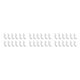 thumbnail image 2 of Ounissouiy 50 Pieces Curtain Rail Hooks Home Hardware Gliding Track Plastic Fittings Hangers Tools Curtains Fixators Clips Fixing Tracks Type1 NO1, 2 of 6