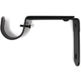 thumbnail image 5 of Urbanest Adjustable 1 1/4” Black Curtain Rod Holders (2 Count), 5 of 6