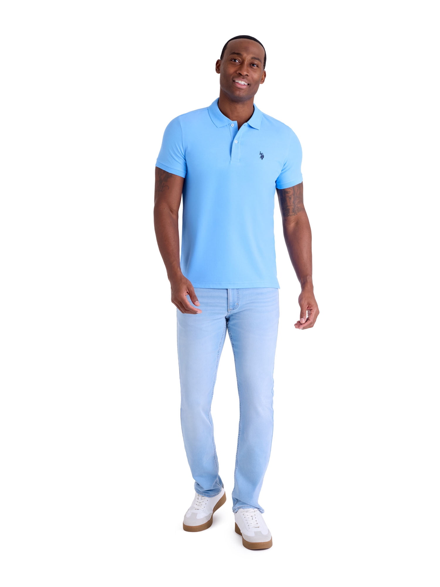U.S. Polo Assn. Men's Slim Fit Pique Polo Shirt