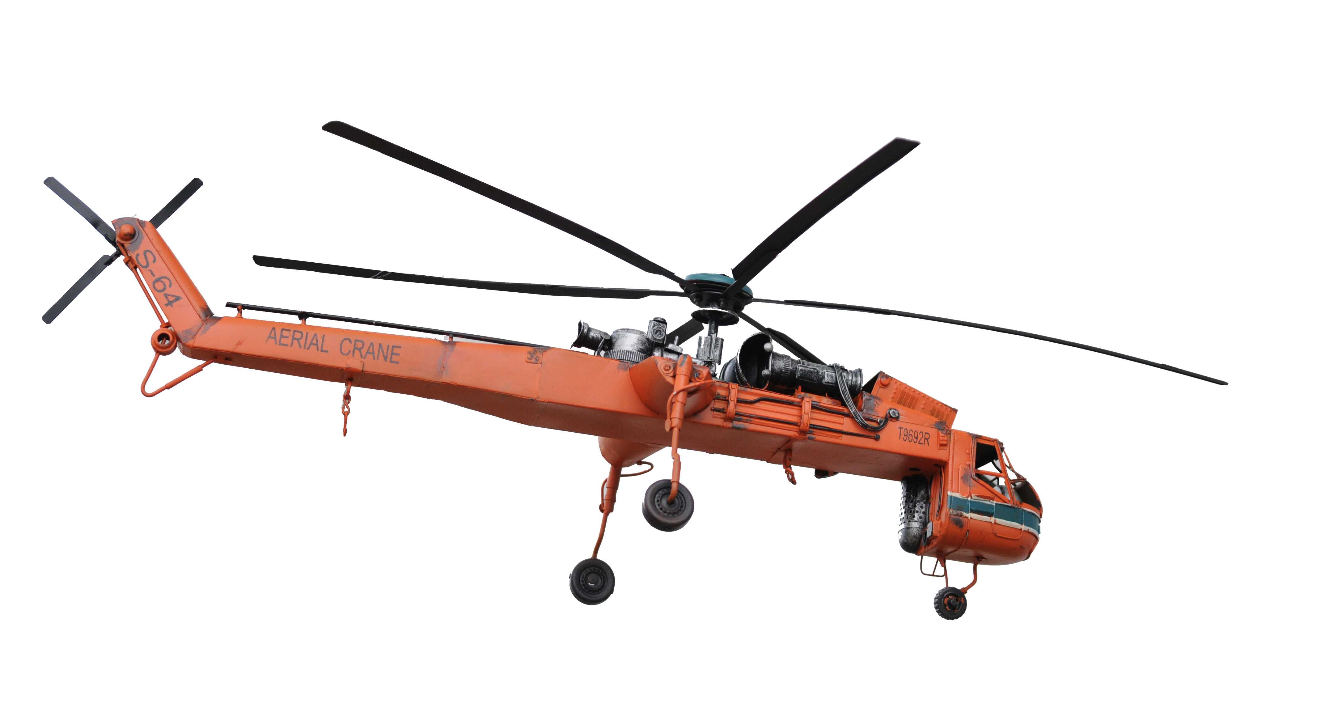 aerial crane lifting helicopter rc