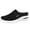Black, variant on Backless Sneakers for Women,Mules for Women Summer Slip On Closed Toe Shoes Wide Width Clogs Mesh Slippers Air Cushion Walking Shoes Backless Breathable Sneakers with Arch-Support Beach Sandals