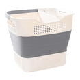 thumbnail image 1 of Cesta plegable para la colada, 30 L, contenedor de almacenamiento portátil para la colada, para el hogar, la habitación de los niños, el baño interior Gris, 1 of 8