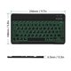 thumbnail image 4 of Ultra-thin, backlit, colorful, USB rechargeable, wireless Bluetooth keyboard for smartphones and tablets, 4 of 4