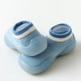 thumbnail image 4 of Ketyyh-chn99 Toddler Sock Shoes Baby Boy Girl Cartoon Warm Floor Socks Rubber Sole Shoes Blue,21, 4 of 5