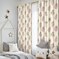 thumbnail image 5 of Pioneer Flower Floral Print Pattern Insulated Teens Curtains Set Of 2, Bedroom Essentials, Toddler Room Decor 52"x84", 5 of 5