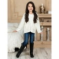 thumbnail image 3 of Widgeon Girl's Coat Mini Berber Animal Reversible Jacket, 3 of 6
