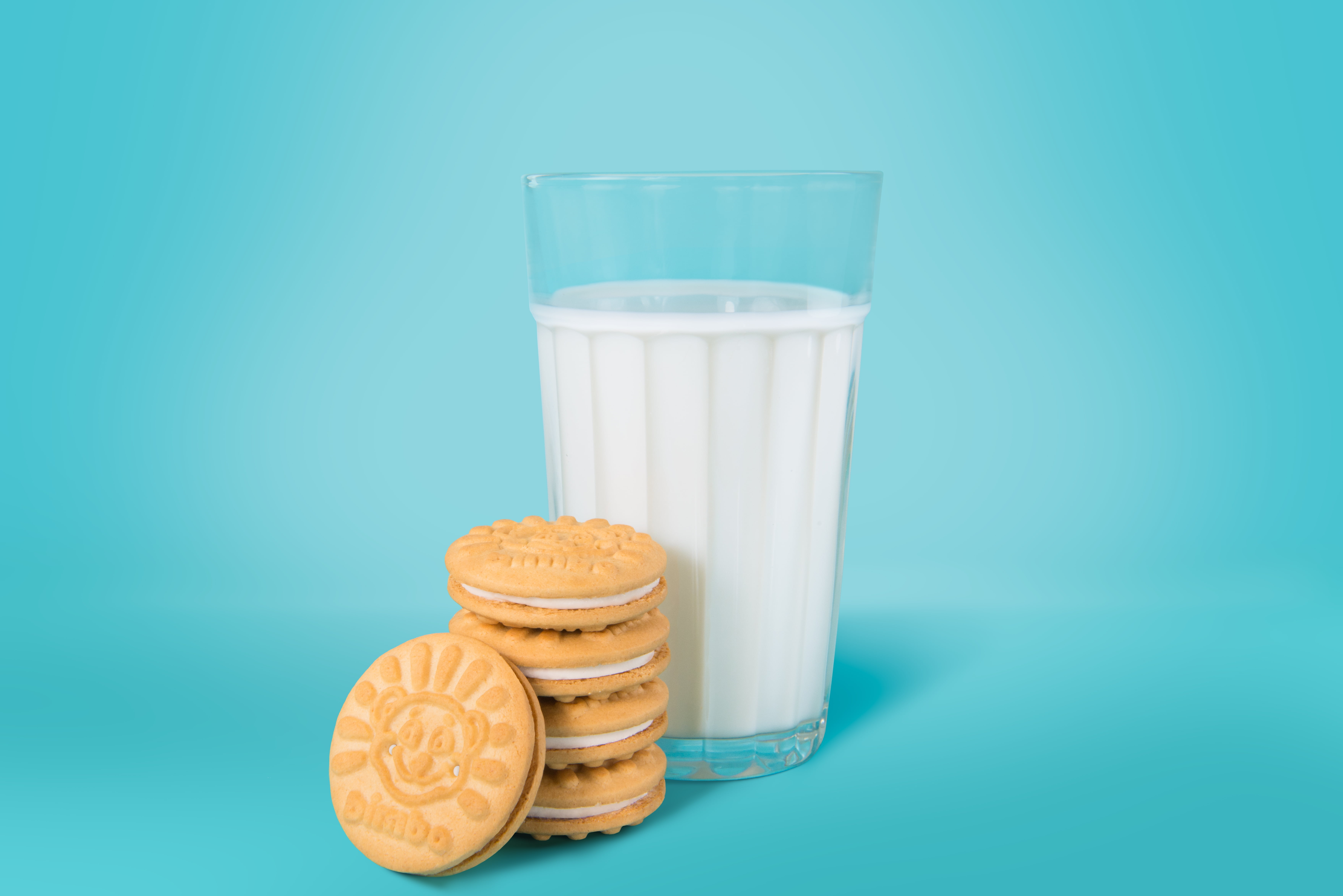 Bimbo Crème Baked Sandwich Cookies Vanilla, Multipack, 1.8 oz, 10 Count
