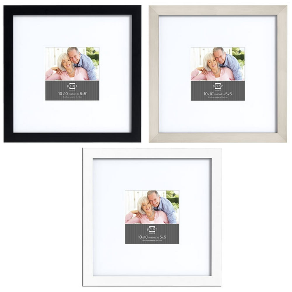 10x10 Black Gallery Expression Polystyrene Picture Frame