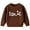 Coffee, variant on Infant Toddler Baby Boy Girl Knit Sweater Letter Embroidery Crew Neck Long Sleeve Pullover Knit Shirt Little Kid Fall Clothes (White,5-6 Years)