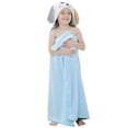 thumbnail image 1 of Cartoon Hooded Baby Towel Unisex, Premium Soft Swimming Bathrobe Large Washcloth 31.5" X 53", Fits 0-9T - Squirrel, 1 of 4