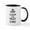 White/Black Inside, variant on CafePress - Keep Calm And TRUST Chris Mugs - 11 oz Ceramic Mug - Novelty Coffee Tea Cup