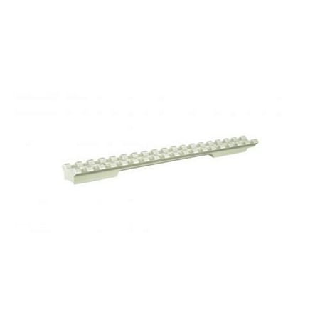 EGW Silver Savage Round Back Long Action Picatinny Rail Scope Mount 20 MOA