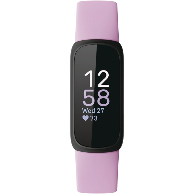 Fitbit Inspire 3 Health & Fitness Tracker - Lilac Bliss - Walmart.com