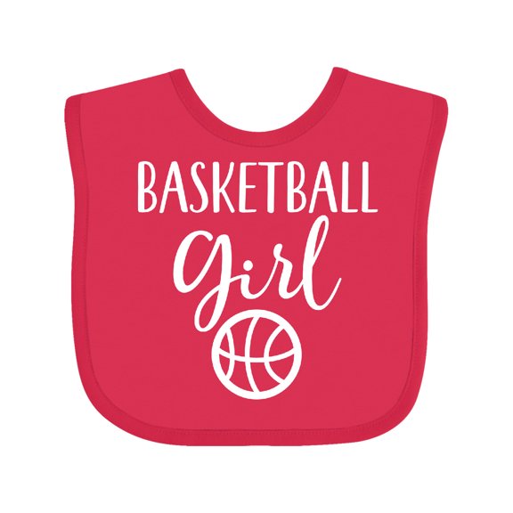 Inktastic Basketball Girl Sports Girls Baby Bib