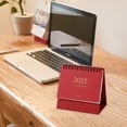 thumbnail image 6 of 2025 Standing Flip Desk Calendar - 7.5x6.5" Mini Planner with Memo Space for Office/School/Home (Pink/Mint/Blue/Red/Green), 6 of 6
