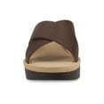 thumbnail image 6 of Journee Womens Biara Slip On Platform Wedge Sandals, 6 of 9