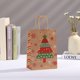 thumbnail image 3 of Bolsas de regalo de papel para Navidad, 8 bolsas de regalo de Navidad Kraft con asa, bolsa de regalo de Navidad reutilizable para regalos para envolver regalos, fiesta de Navidad, 3 of 5