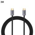 thumbnail image 1 of Cable Tipo C 20Gbps 8K 60Hz PD 100W Tipo-C Cable para teléfono móvil USB3.2 Cables para computadora portátil (3m) Tmvgtek Para estrenar, 1 of 3