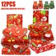 thumbnail image 2 of 12Pcs 75 X 51Cm Papel De Regalo Multicolor Rollo De Papel De Regalo De Navidad Patrón Colorido Para Manualidades De Bricolaje Día De La Madre Cumpleaños De Navidad Regalo De Boda Muyoka Hogar, 2 of 7