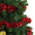 thumbnail image 5 of Red Tinsel Garland Christmas Tree Decorations Wedding Birthday Party Supplies for 16.5 FEET Long, 5 of 6