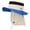 Blue#01, variant on Wide Brim Sun Hat for Kids Neck Flap UPF 50+ Protection Sunscreen Caps Boys Girls Beach Swim Sunhat with Adjustable Chin Strap 2-8Y,Navy