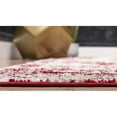 thumbnail image 4 of Transitional Fredo Collection Area Rug 3'3"x5'3" - Burgundy, 4 of 5