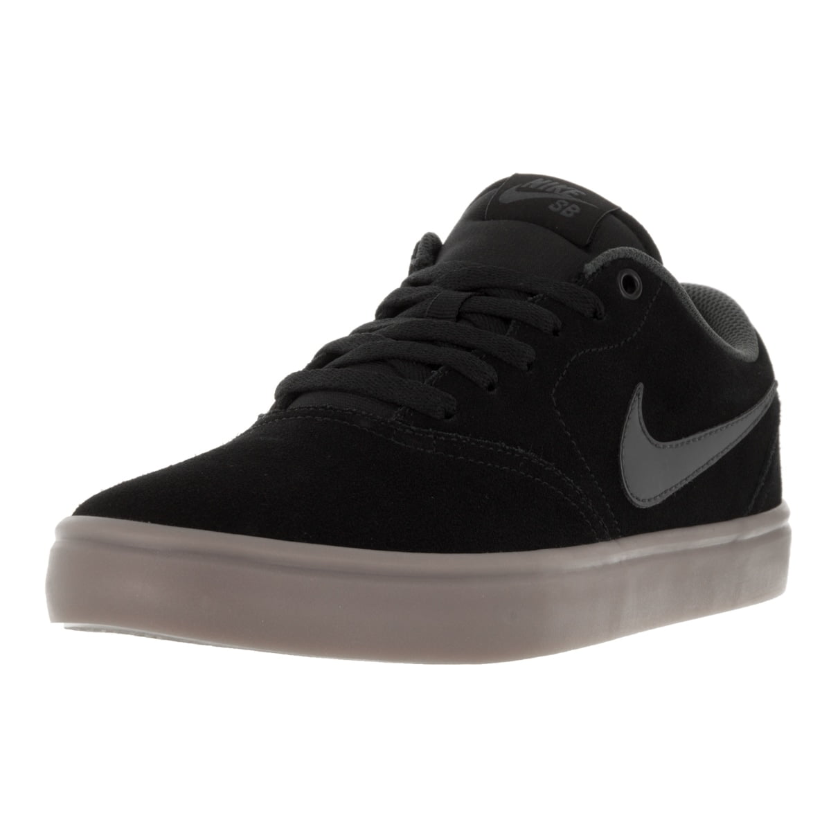 Nike SB Solar Check Skate Shoes Black Gum - 13 - Walmart.com